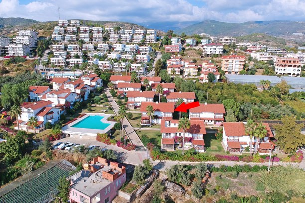 Fully furnished for sale villa in Alanya.Demirtaş