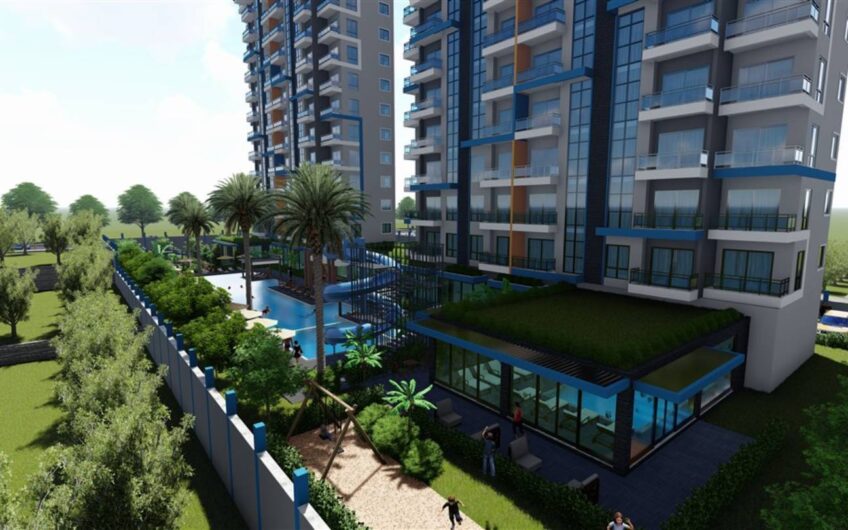 For sale in new project apartments, 1+1  2+1,  3+1, 4+1 penthouse duplex