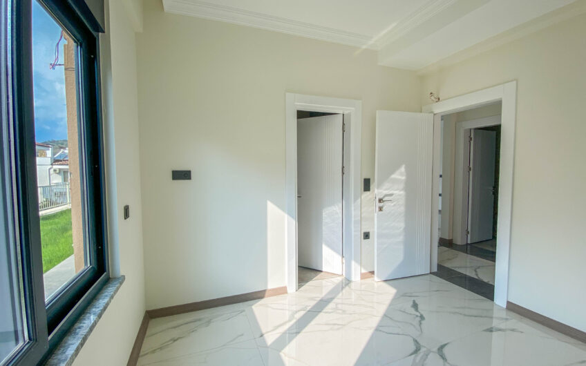 Twin villa for sale in a brand new luxury complex alanya/kargıçak