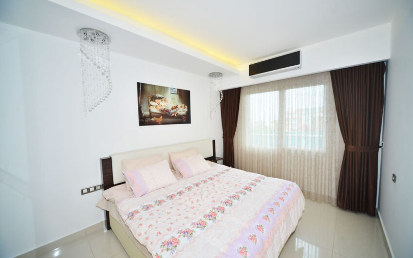 Fully furnished luxury apartments 1+1 for sale in Alanya/Mahmutlar