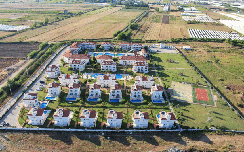 Fully furnished luxury twin villas for sale in antalya/belek