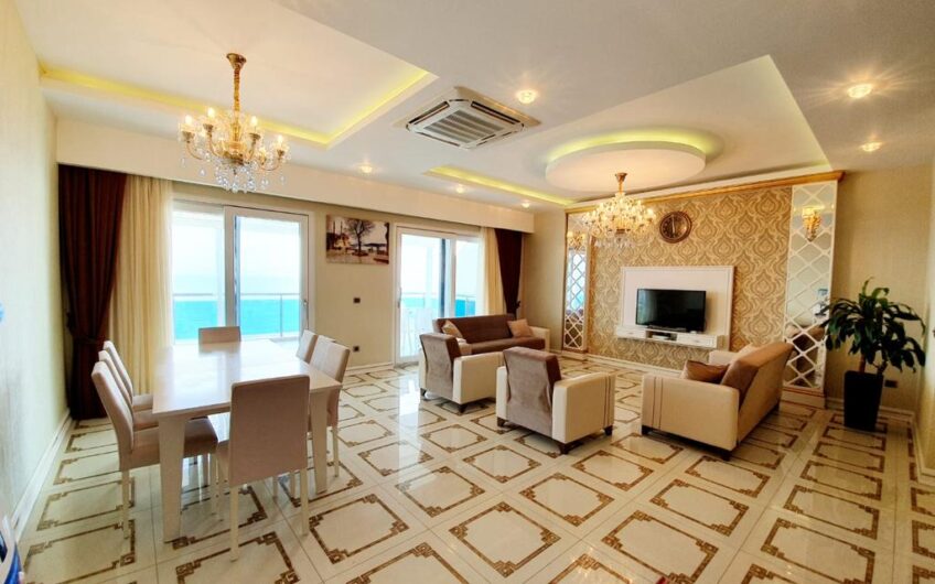 Fully furnished for sale penthouse  apartment in alanya