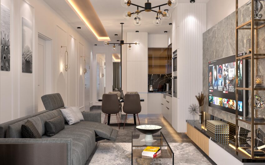 New luxury apartments for sale in alanya/kargıcak