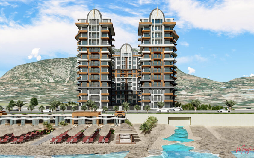 Ultra luxury new flats for sale in alanya/mahmutlar