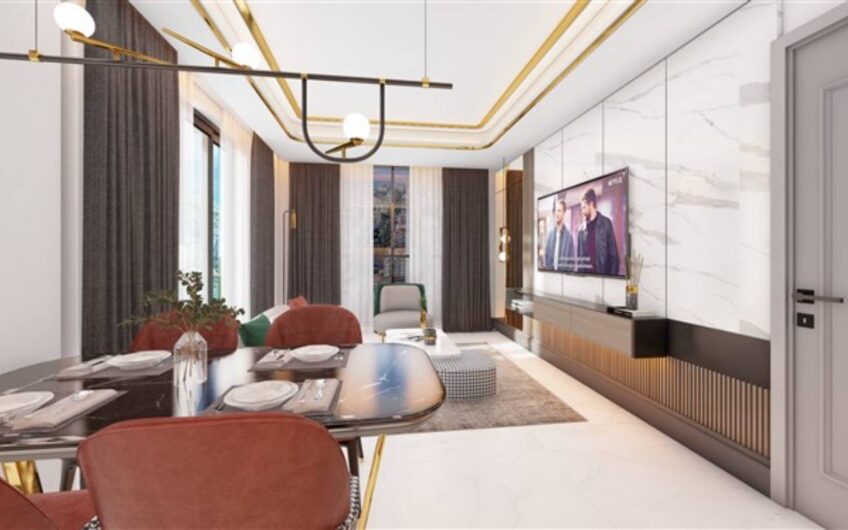 New luxury residence apartments for sale in alanya/mahmutlar