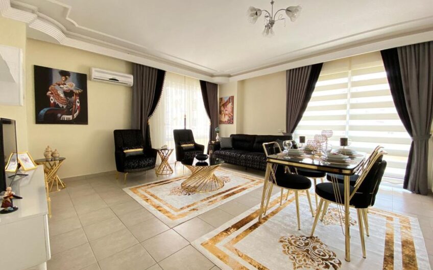 Fully furnished residence flat for sale in alanya/mahmutlar