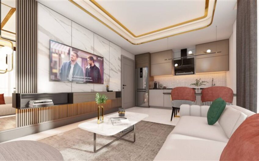New luxury residence apartments for sale in Alanya/Mahmutlar