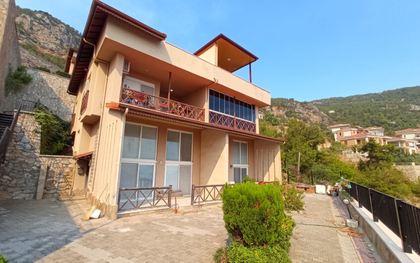 fully furnished luxury duplex residence apartment for sale in alanya/tepe