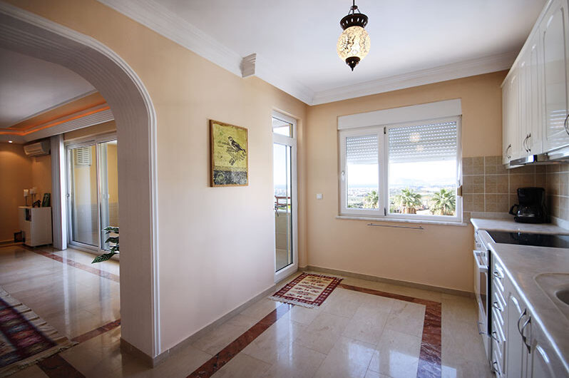 Fully furnished residence apartment for sale in alanya/mahmutlar