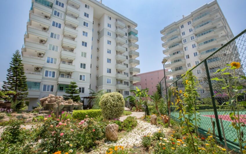 Fully furnished residence apartment for sale in Alanya