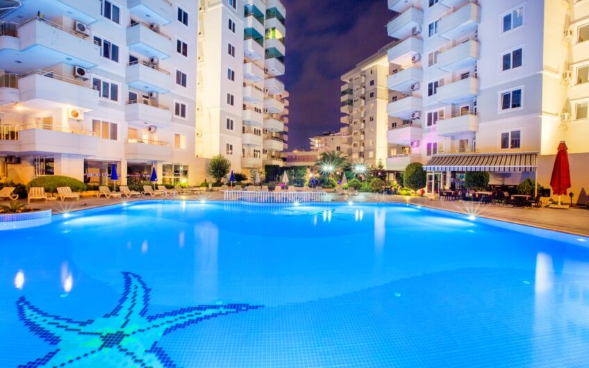 Fully furnished residence apartment for sale in Alanya