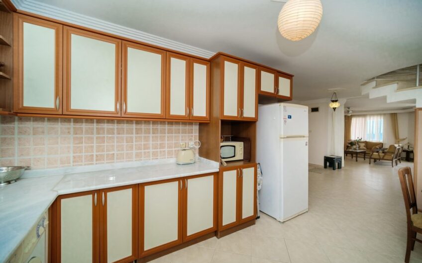 Fully furnished duplex for sale in Alanya/ Bektas