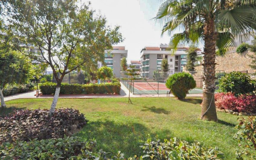 Fully furnished residence apartment for sale in alanya/cikcilli
