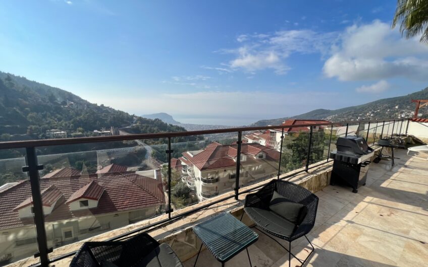 fully furnished detached villa with pool for sela in alanya