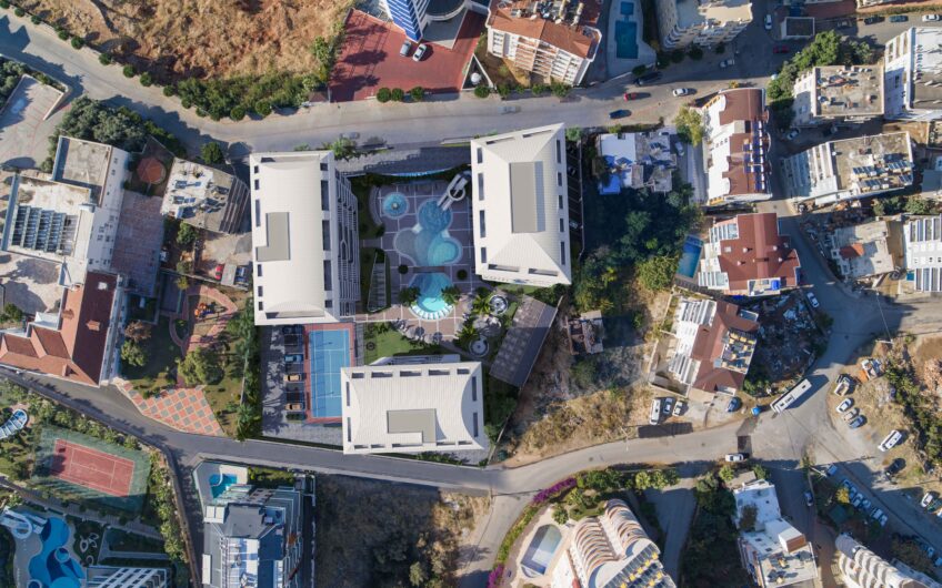 flats for sale from new project in alanya/tosmur