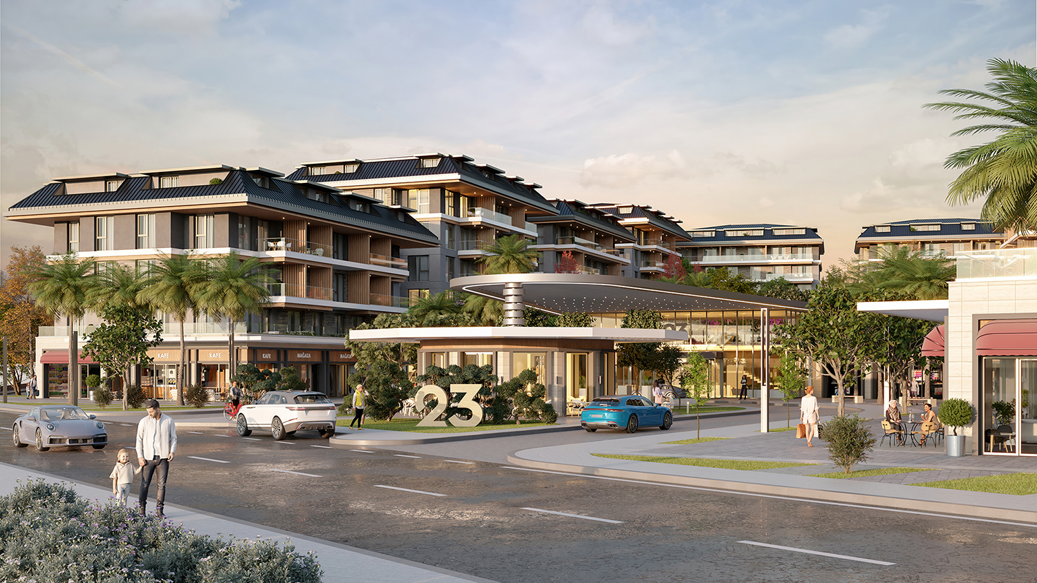 NEW BEAUTIFUL PROJECT FOR SALE IN OBA / ALANYA