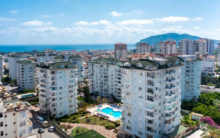 fully furnished duplex apartment for sale in alanya /cikcilli