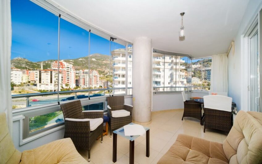fully furnished duplex apartment for sale in alanya /cikcilli