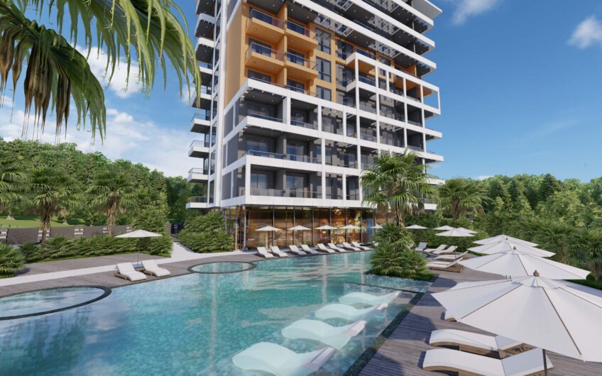 flats for sale from new project in alanya/tosmur