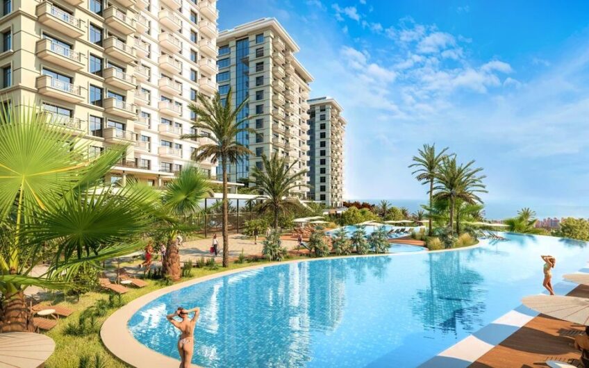 flats for sale from new project for sale in alanya/mahmutlar