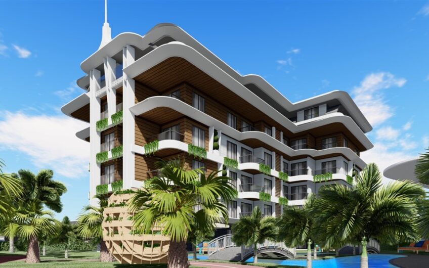 EKOLOJİ PREMIUM Residence flats for sale from new project in  oba/alanya
