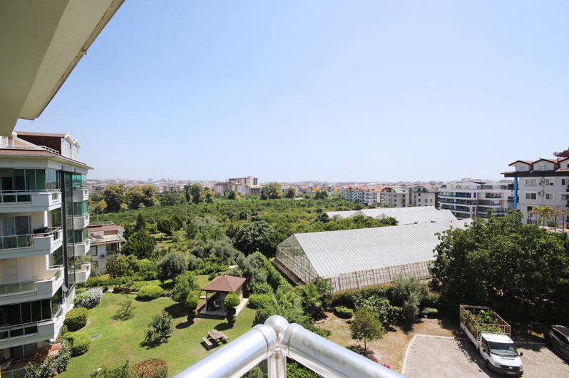 (English) Fully furnished residence penthouse apartment for sale in cikcilli/alanya