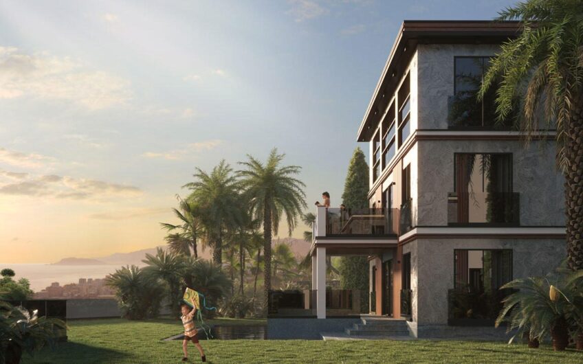 (English) Olimp City  Flats and villas for sale in the ultra luxury project in kargicak/alanya