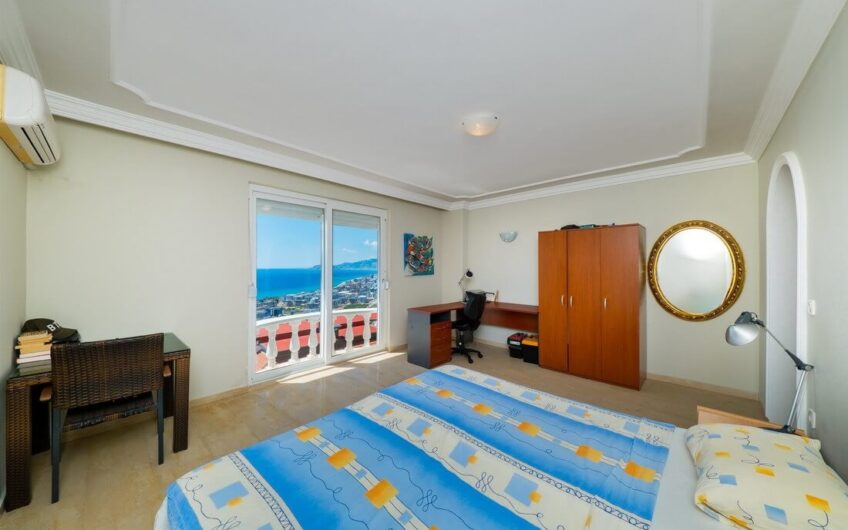 Fully furnished twin villa  for sale in kargıcak/alanya
