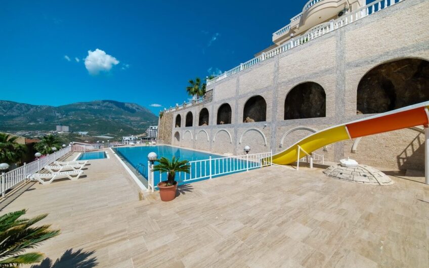 Fully furnished twin villa  for sale in kargıcak/alanya