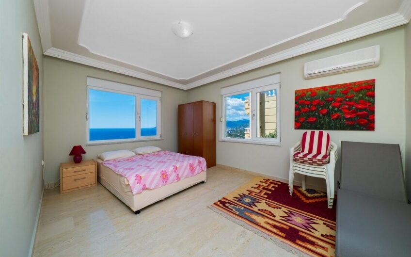 Fully furnished twin villa  for sale in kargıcak/alanya