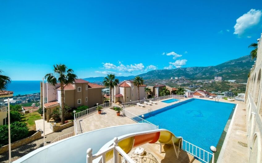 Fully furnished twin villa  for sale in kargıcak/alanya