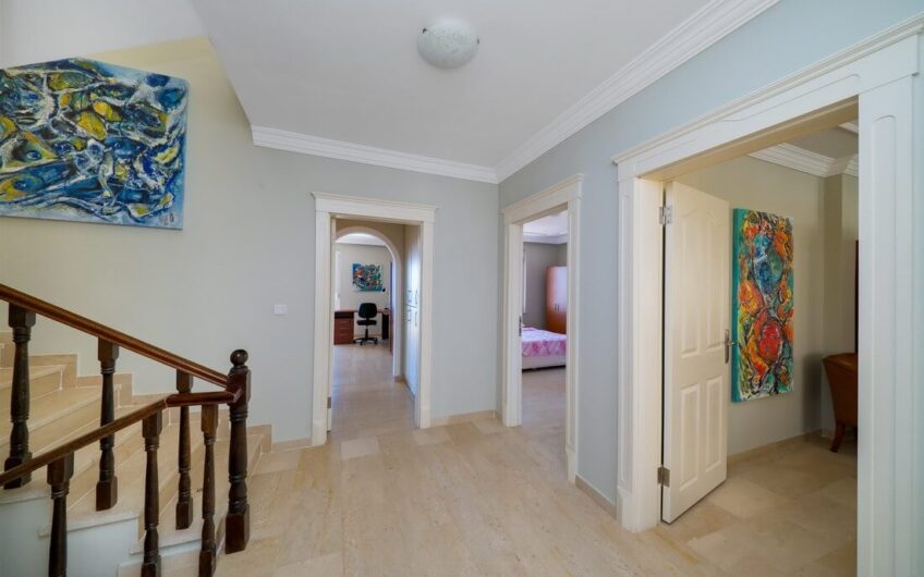 Fully furnished twin villa  for sale in kargıcak/alanya