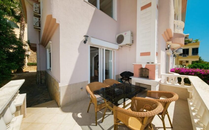 Fully furnished twin villa  for sale in kargıcak/alanya