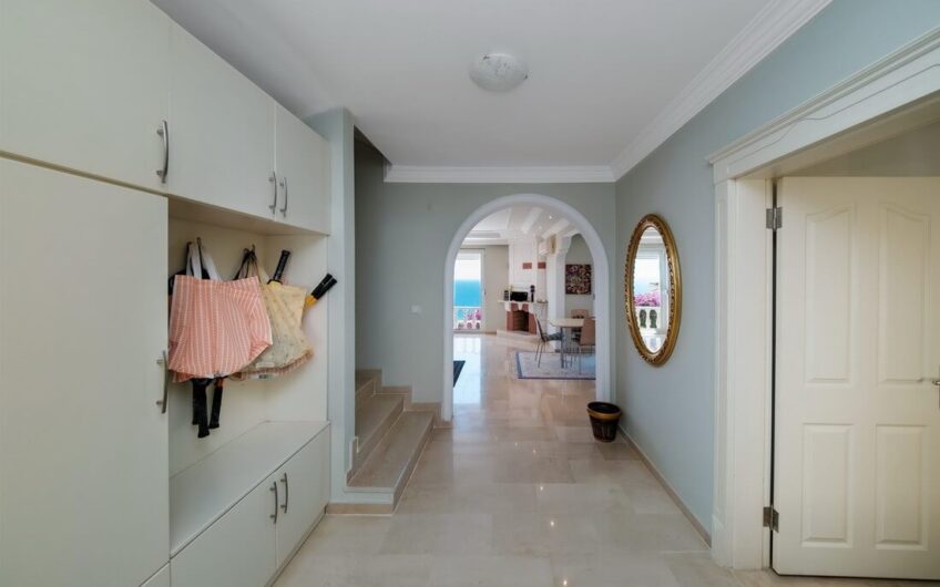 Fully furnished twin villa  for sale in kargıcak/alanya