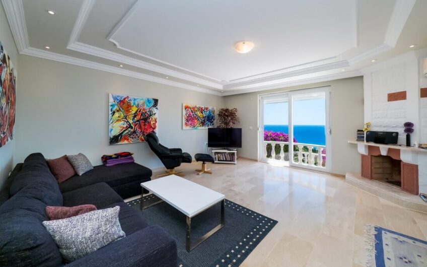 Fully furnished twin villa  for sale in kargıcak/alanya