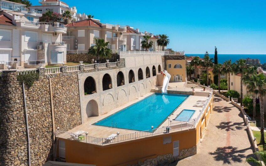 Fully furnished twin villa  for sale in kargıcak/alanya