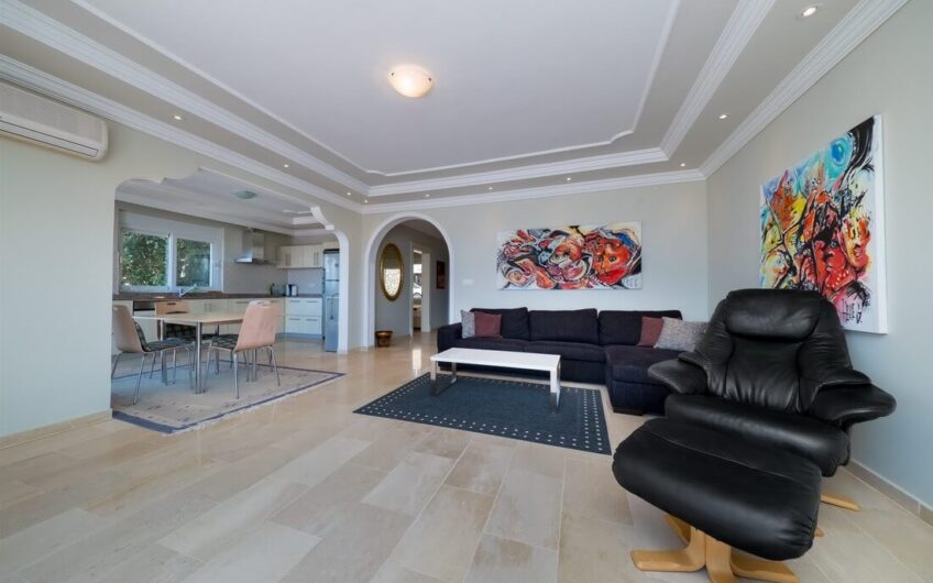 Fully furnished twin villa  for sale in kargıcak/alanya
