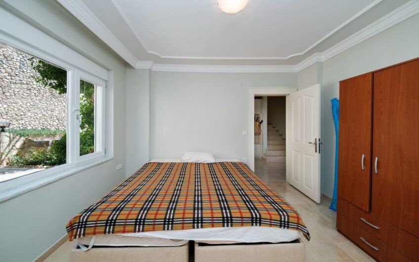 Fully furnished twin villa  for sale in kargıcak/alanya