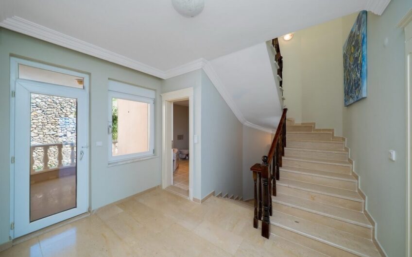 Fully furnished twin villa  for sale in kargıcak/alanya