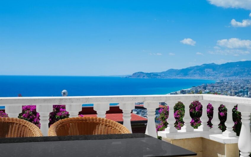 Fully furnished twin villa  for sale in kargıcak/alanya