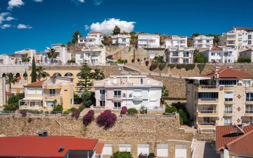 Fully furnished twin villa  for sale in kargıcak/alanya