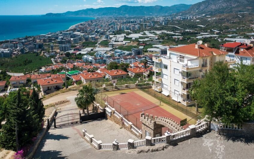 Fully furnished twin villa  for sale in kargıcak/alanya
