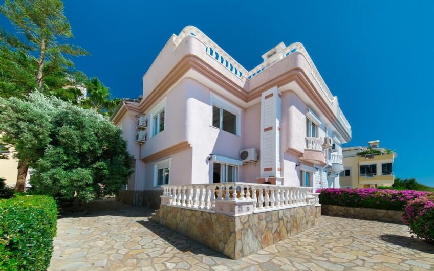Fully furnished twin villa  for sale in kargıcak/alanya
