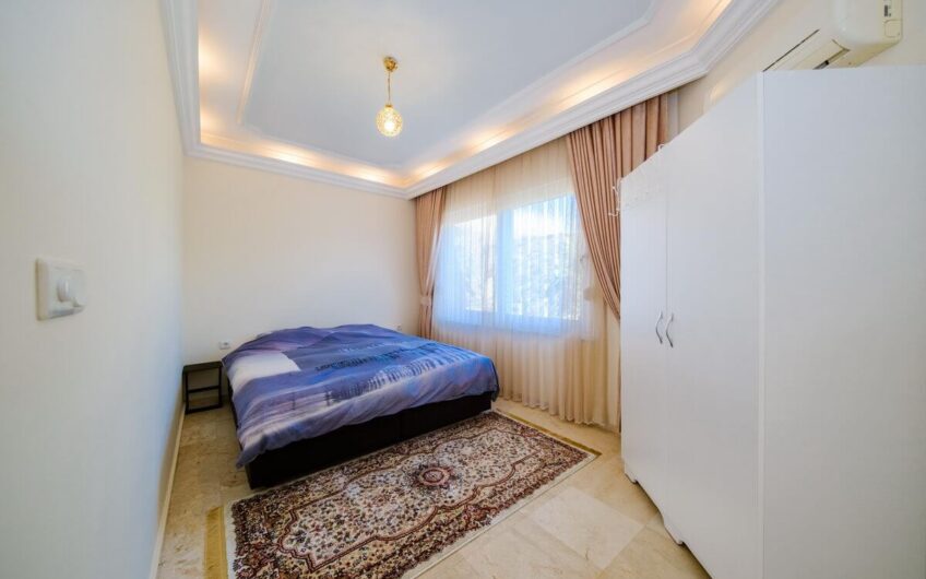 Komplett möblierte Wohnung zum Verkauf in Demirtaş/Alanya