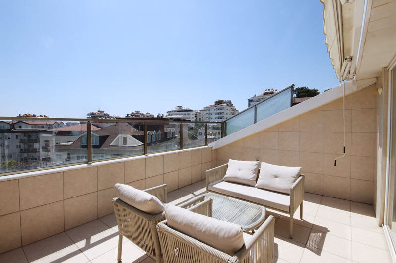 Fully furnished residence penthouse apartment for sale in cikcilli/alanya