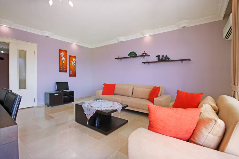 (English) fully furnished residence flat for sale in mahmutlar/alanya