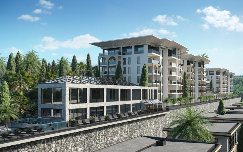 Olimp City Wohnungen und Villen zum Verkauf im Ultra-Luxus-Projekt in Kargicak/Alanya