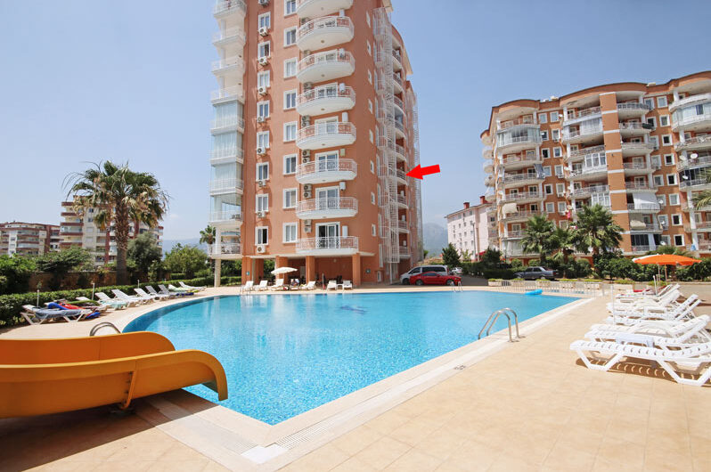 fully furnished luxury flat for sale in tosmur/alanya
