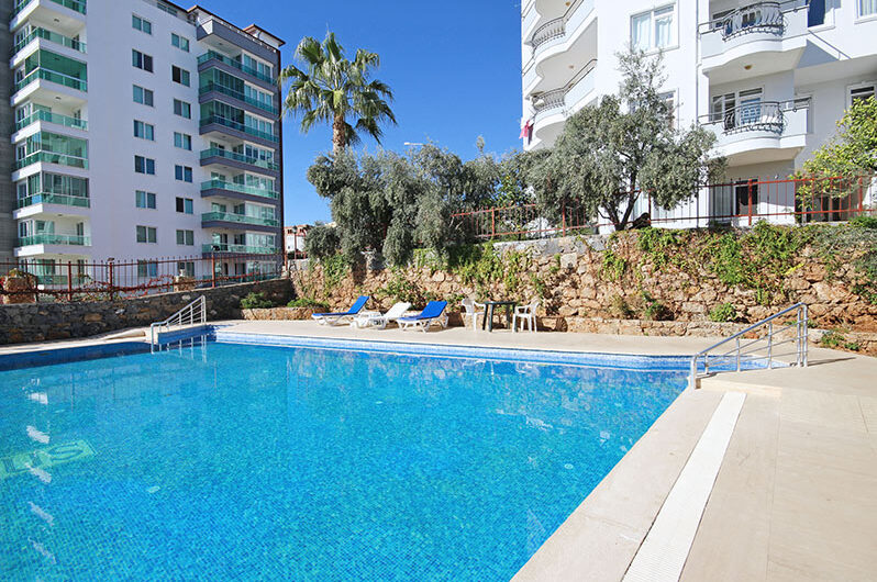 fully furnished residence flat for sale in Tosmur/Alanya