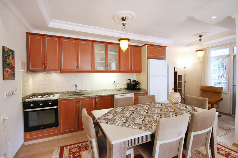 fully furnished residence flat for sale in Tosmur/Alanya